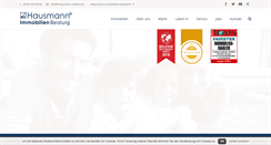 Desktop Screenshot of hausmann-makler.de